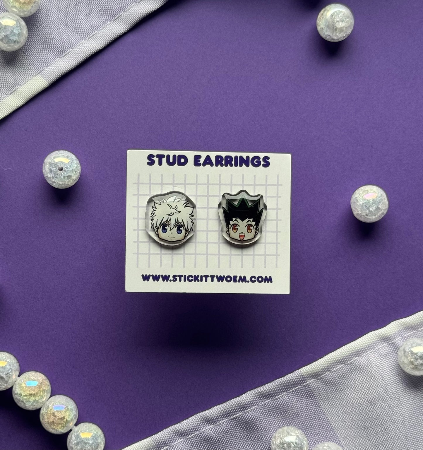 Hunter Friends Stud Earrings