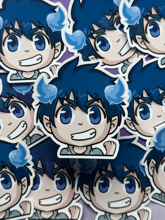 Demon Excorcist Sticker