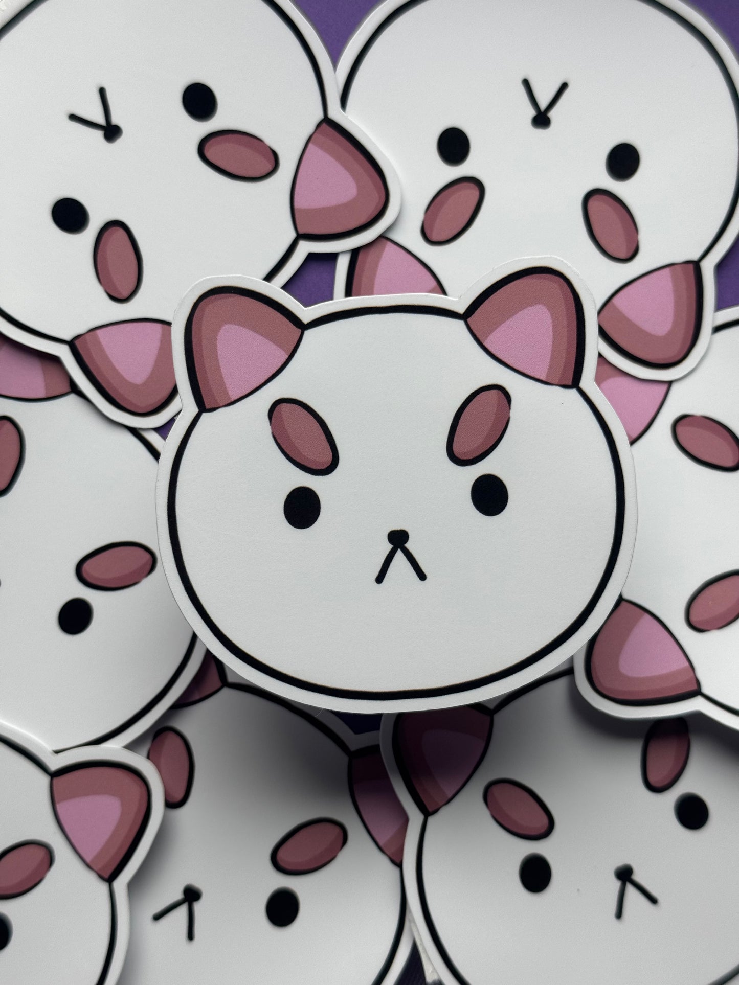 Angy Kitty Sticker