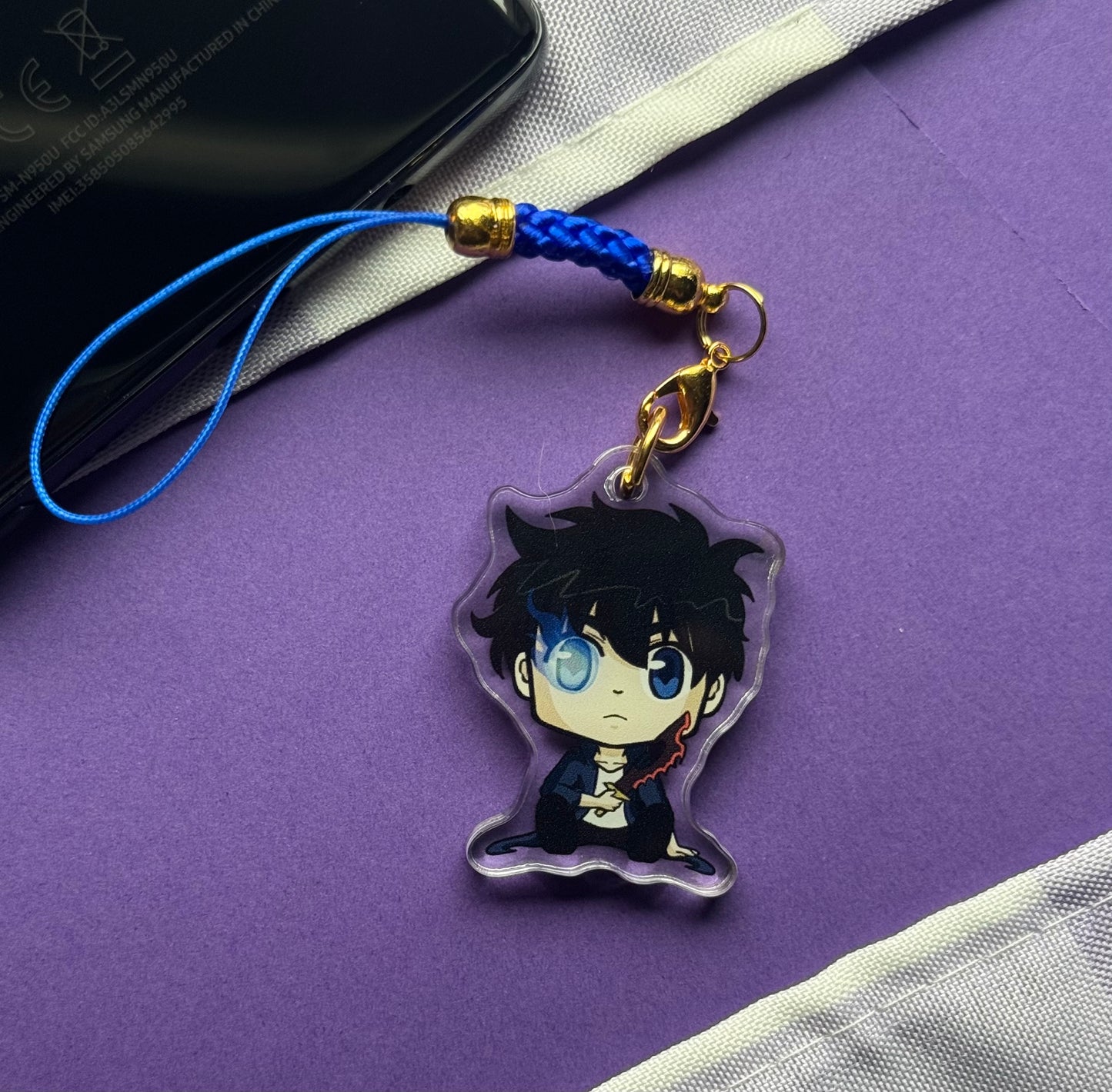 Solo Player Phone Charm