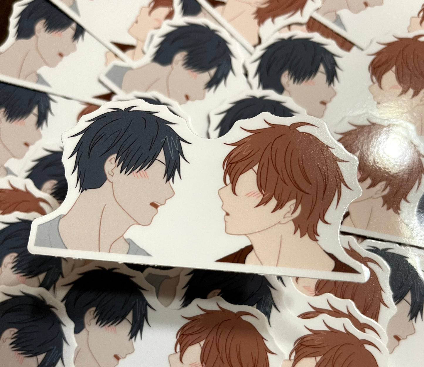 Given First Kiss Blush Vinyl Sticker
