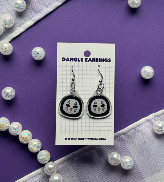 Mask Dangle Earrings