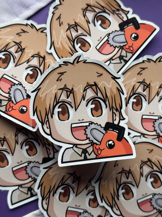 Chainsaw Demon Sticker