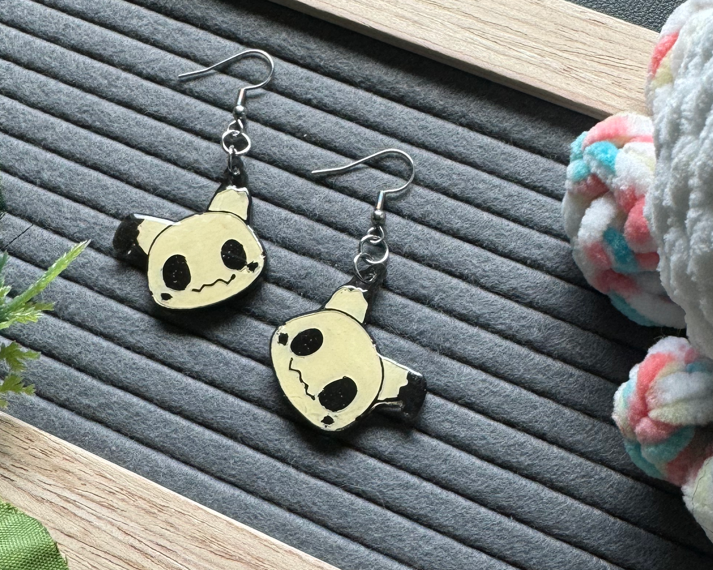 Copycat Mouse Monster Hypoallergenic Dangle Earrings