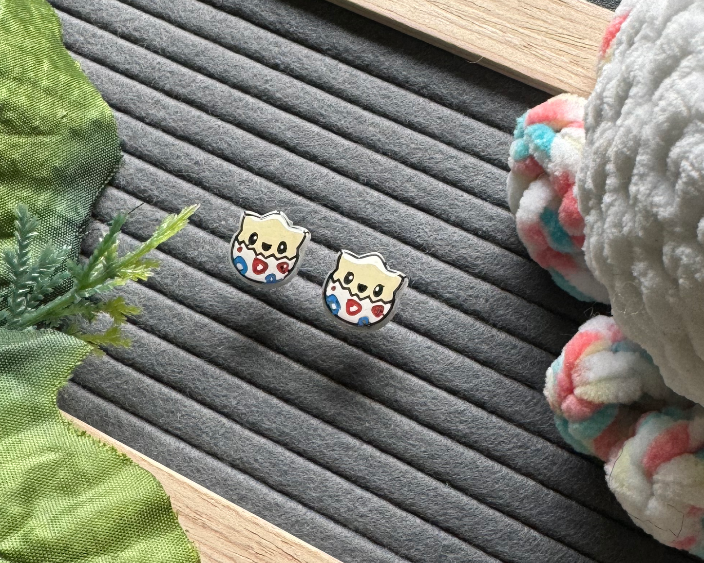 Baby Egg Earrings