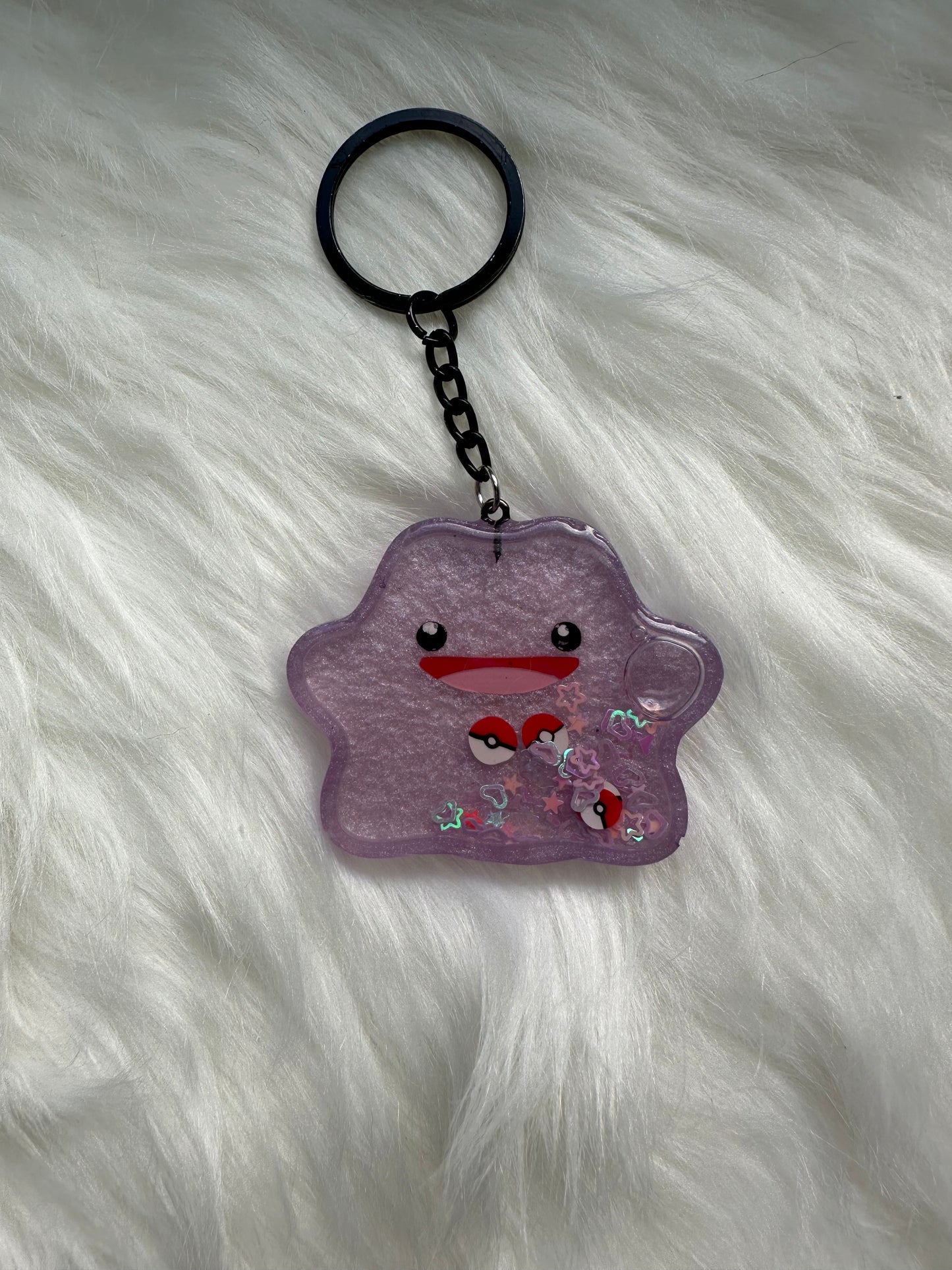 Ditto Shaker Resin Keychain