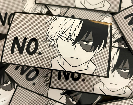 Todoroki No Comic Vinyl Sticker